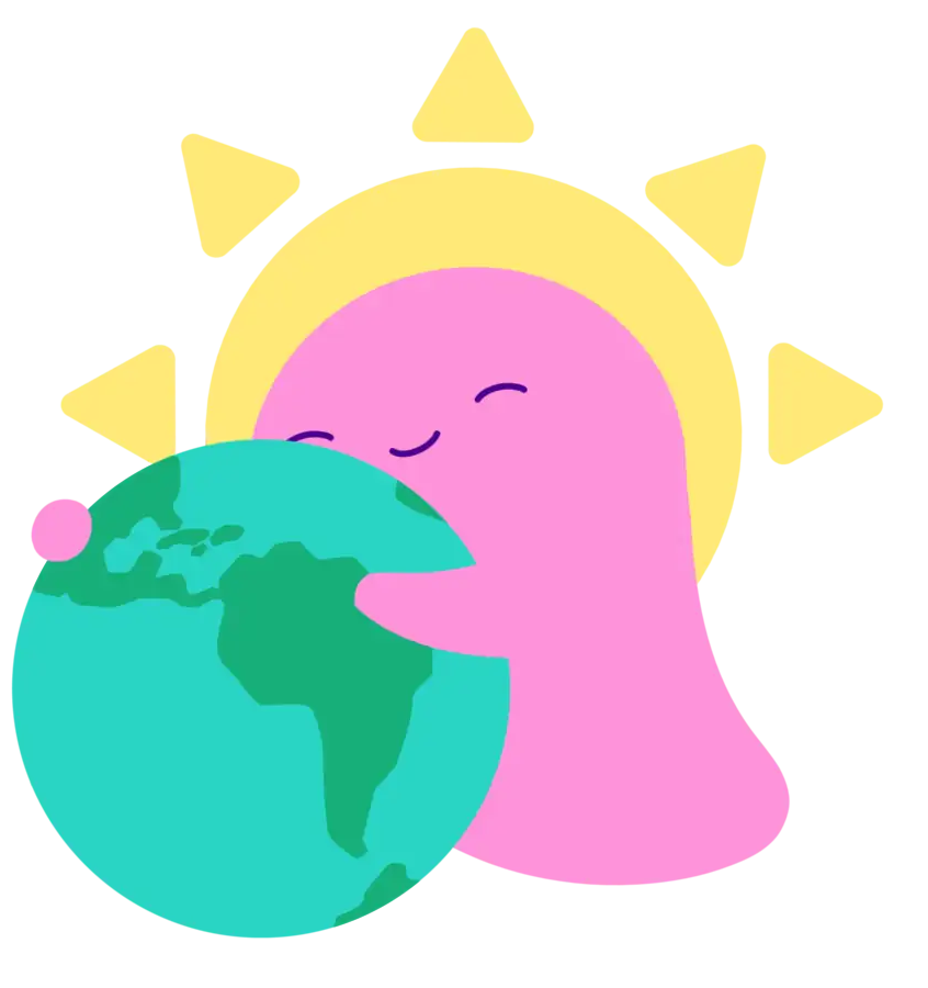 Sol con teléfono